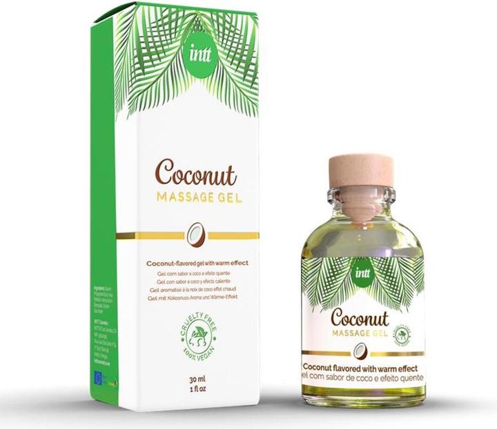 Actual product image Intt Coconut Warming Massage Gel 30 ml (30 ml)