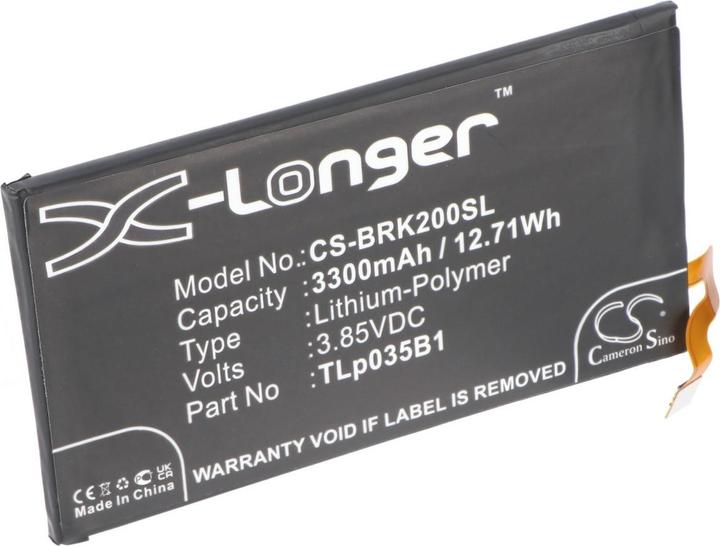 Image du produit AccuCell Batterie BlackBerry KEY2, BBF100-1, BBF100-2, BBF100-4, BBF100-6, BBF100-8