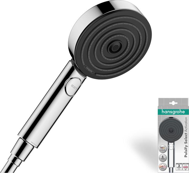 Image du produit hansgrohe Pulsify Select S 105 Relaxation (3 Types de jets, 11.40 l/min)