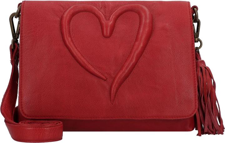 Produktbild Taschendieb Herzweg Umhängetasche Leder 29 cm