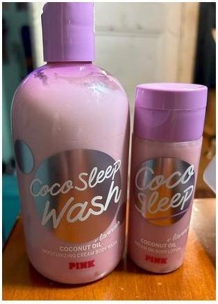 Immagine prodotto Victoria's Secret Pink Coco Body Lotion 3 fl oz & Cream Body Wash 12 oz (Set per la cura del corpo)