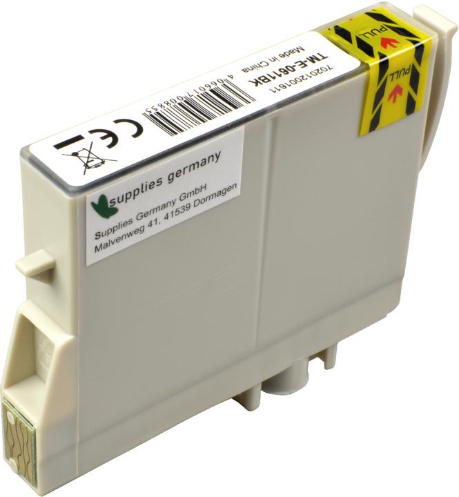 Produktbild Ampertec Tinte ersetzt Epson C13T06114010 schwarz (BK)