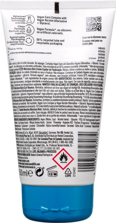 Produktbild Schwarzkopf BC Moisture Kick - Curl Bounce (Haarcreme, 150 ml)