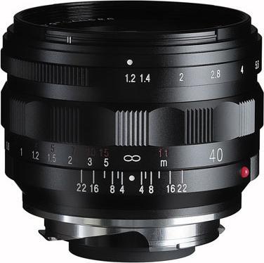Produktbild Voigtländer Nokton 40mm / 1.2 VM asph. II schwarz
