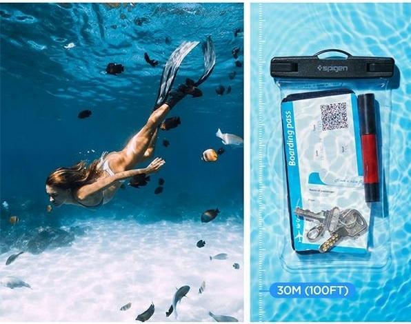 Produktbild Spigen A601 UNIVERSAL WASSERDICHTES GEHÄUSE KRISTALLKLAR (Universal)