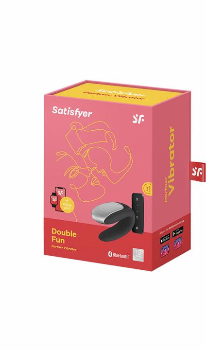 Actual product image Satisfyer Double Fun Partner Vibrator