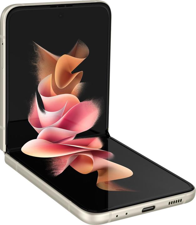 Samsung Galaxy Z Flip3 5G EU (256 GB, Cream, 6.70", SIM + eSIM, 12 Mpx, 5G)