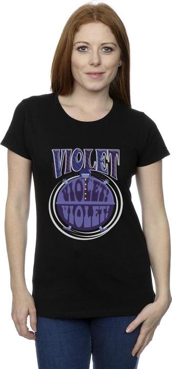 Immagine prodotto Willy Wonka & the Chocolate Factory Violet Turning Violet Maglietta Donna (XL)