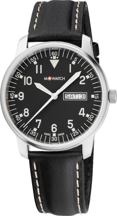 Actual product image M Watch Mondaine aero (Swiss made, Analogue wristwatch, 40 mm)