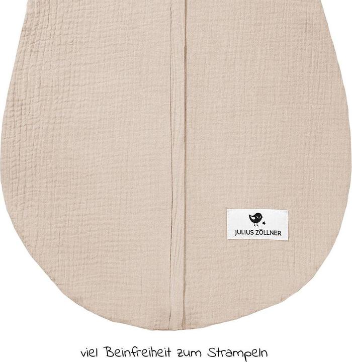 Produktbild Julius Zöllner Schlafsäcke Sommerschlafsack Musselin - Sand - (0.5 TOG, Sommer)