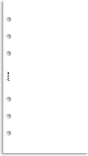 Produktbild Filofax Notizblock (95 x 171 mm)