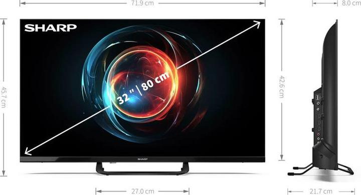 Produktbild Sharp 32FH8E (32", LED, Full HD, 2024)