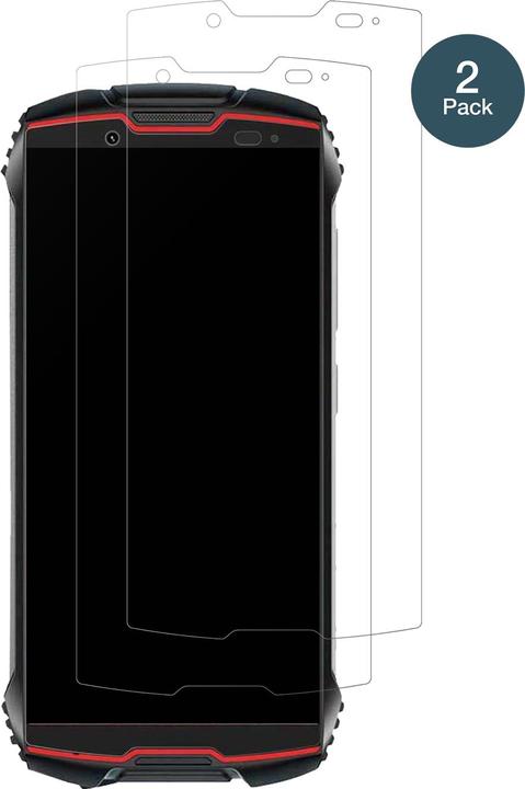 Actual product image Dipos Screen Protector Anti-Shock (2 Piece, Cubot King Kong Mini 2 Pro)