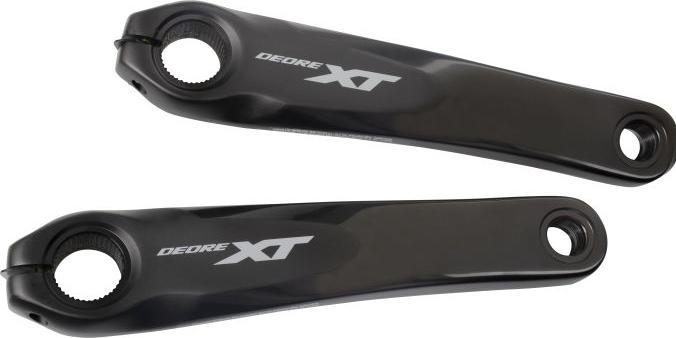 Actual product image Shimano Crank XT STEPS FC-M8050 175mm M8100 Design without chainring Box (175 mm)