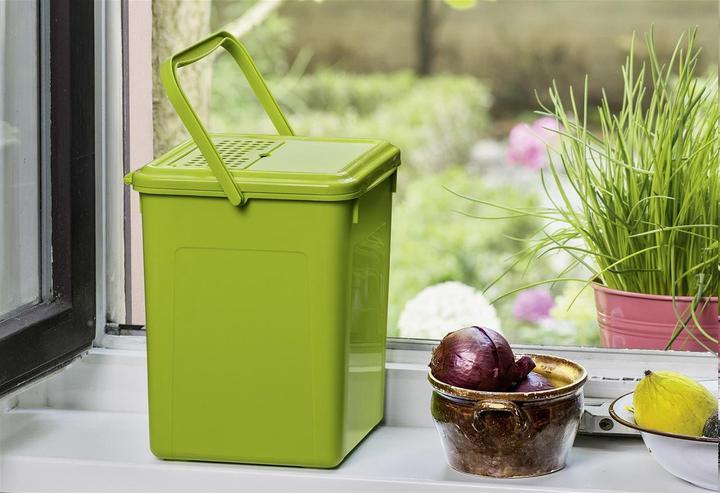 Produktbild Rotho Komposteimer mit Aktivkohle Bio (9 l)
