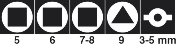 Image du produit Cimco Clé pour armoire électrique 112894