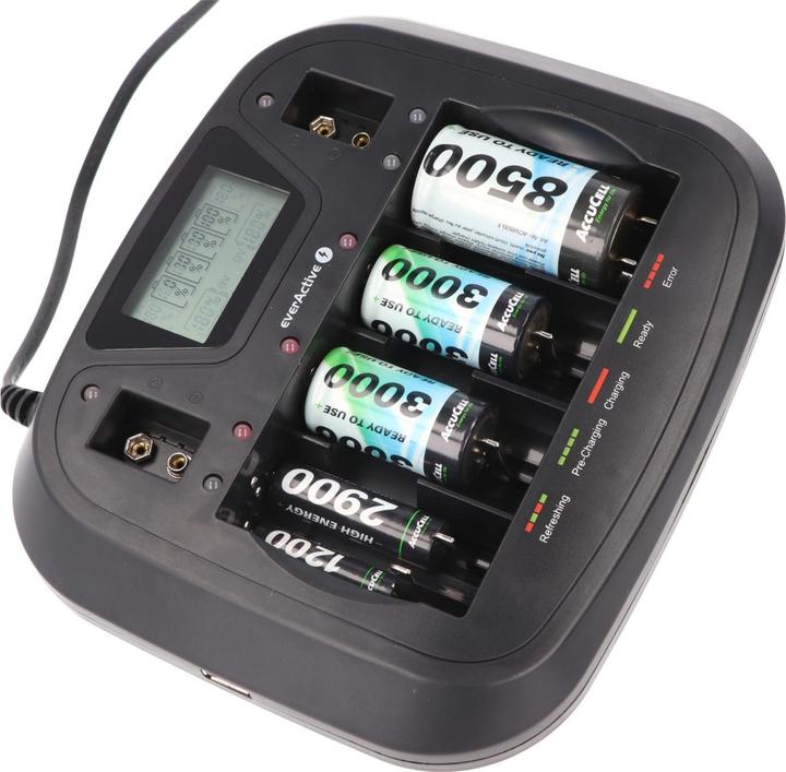 Actual product image Everactive NC-900U (1 pcs., C, D, AAA, AA, Chargers without battery)