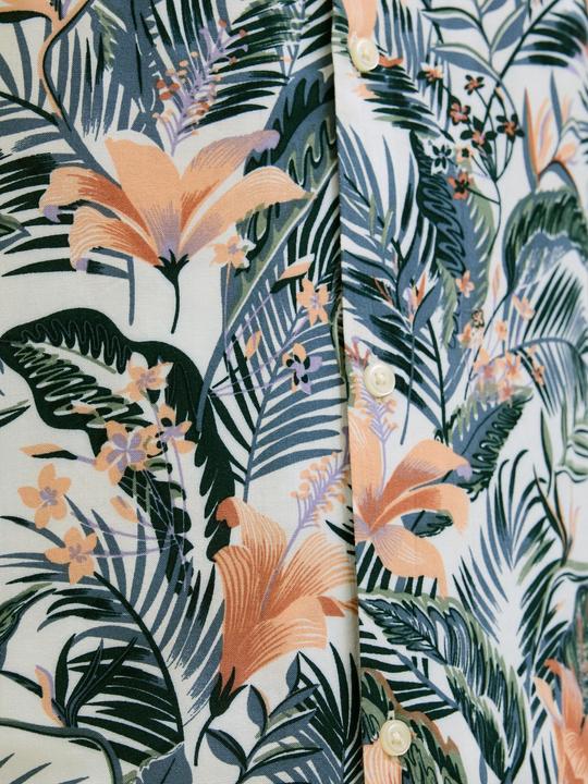 Produktbild Jack & Jones Jjejeff Tropical Aop Resort Shirt Ss Sn (XL)
