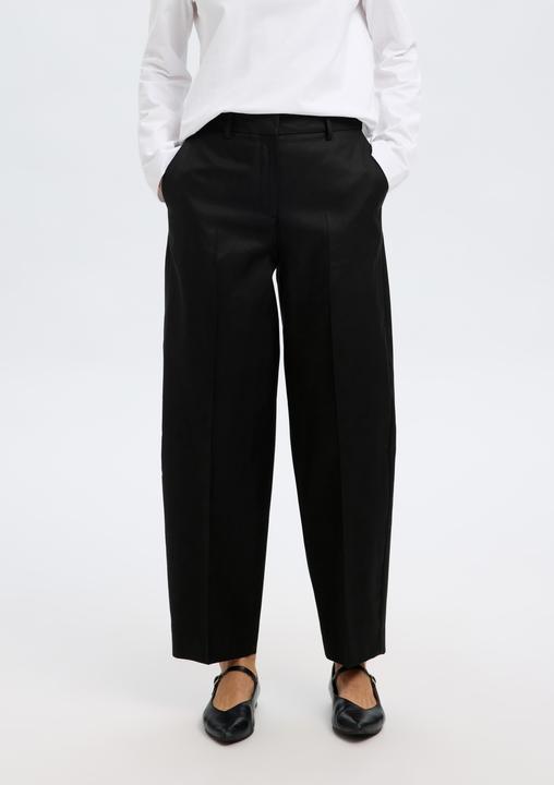 Image du produit Selected Femme Mid Waist Barrel Fit Hosen (Bande de fréquences 38 (2600 MHz))