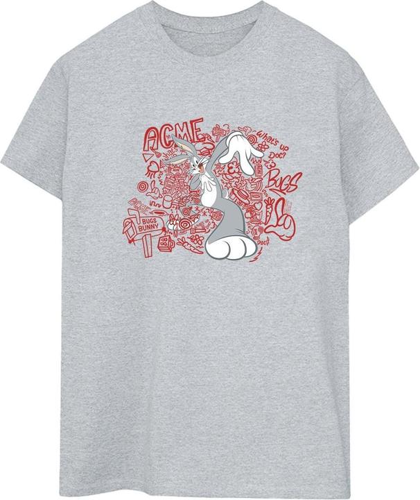 Looney Tunes ACME Doodles Bugs Bunny TShirt (XXL)