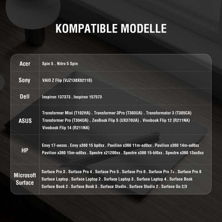 Immagine prodotto 4smarts Aktiver Eingabestift MPP für Surface