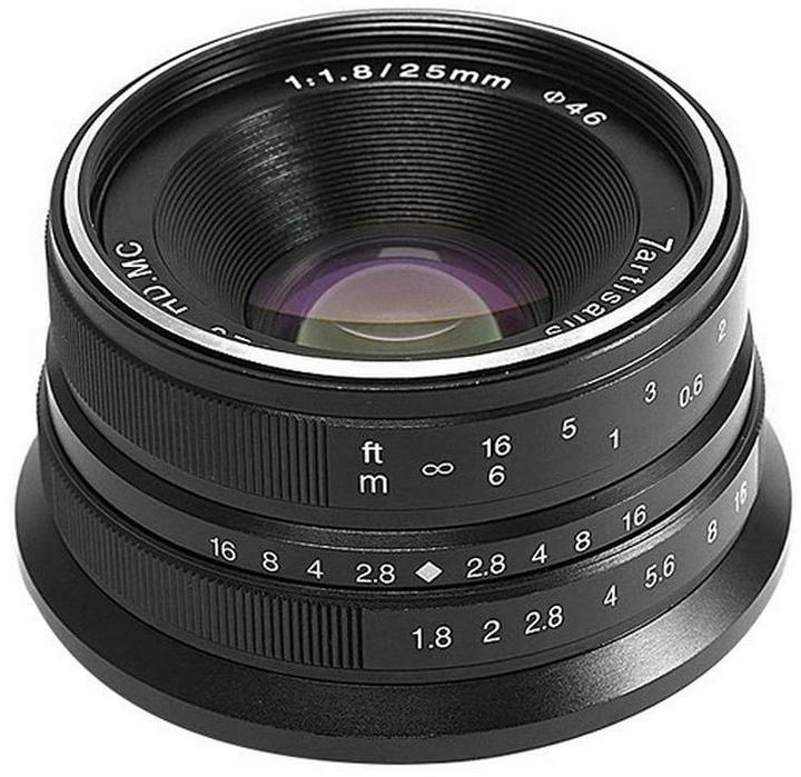 Image du produit 7artisans 25mm f/1.8 MFT (Micro Four Thirds, Micro Four Thirds)