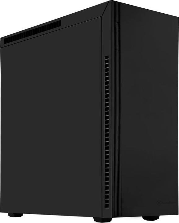 Productafbeelding Silverstone SST-KL07B-E - Kublai Midi Tower ATX Stille computerkast, zwart (mATX, Mini-ITX, ATX)