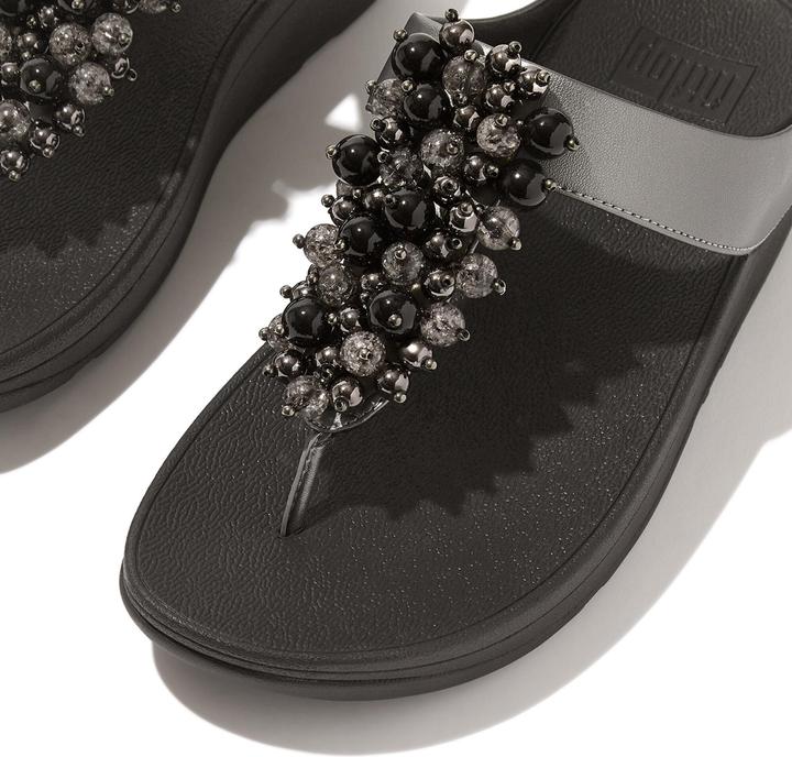 Actual product image Fitflop Fino Bauble Bead Toe Post Sandals (39)