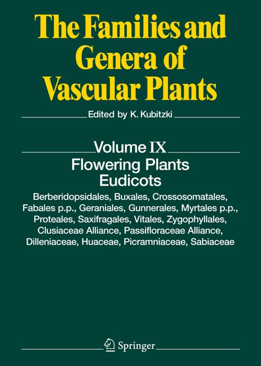 Actual product image Flowering Plants. Eudicots (Klaus Kubitzki, 2010)