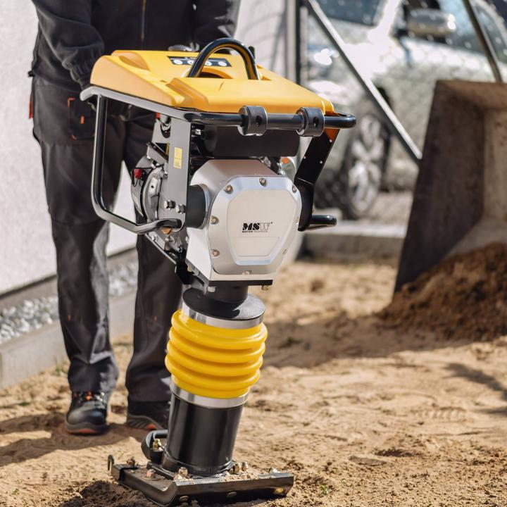 Actual product image MSW Tamping Rammer - 34.5 x 28.5 cm - 10 kN