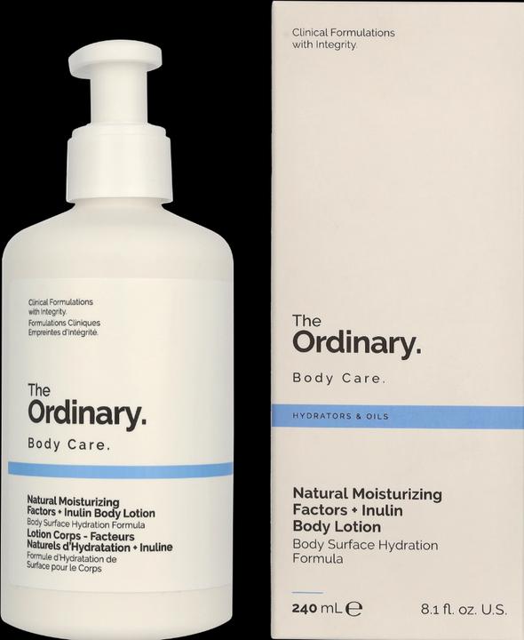 Image du produit The Ordinary Natural Moisturizing Factors Inulin Body Lotion 240 Ml (Lait pour le corps, 240 ml)
