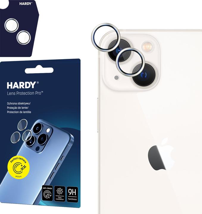 Produktbild 3MK HARDY Lens Protection Pro pro iPhone 13 Mini/13 Silver (1 Stück, Apple iPhone 13 mini)