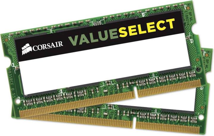 Image du produit Corsair Sélection de la valeur (2 x 8GB, 1600 MHz, RAM DDR3L, SO-DIMM)