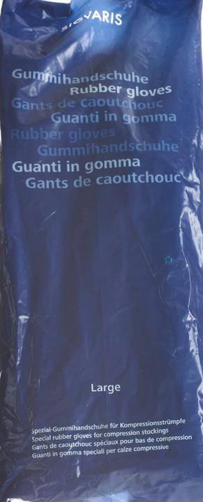 Actual product image Sigvaris Gummihandschuhe L 9 mit Noppen (L)