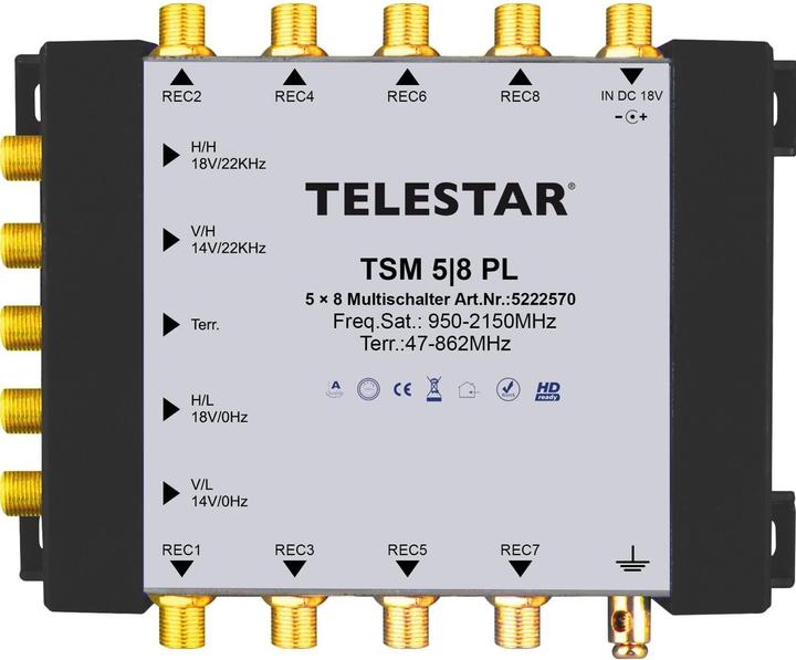 Produktbild Telestar TSM 5/8 Premium Line (Multischalter)