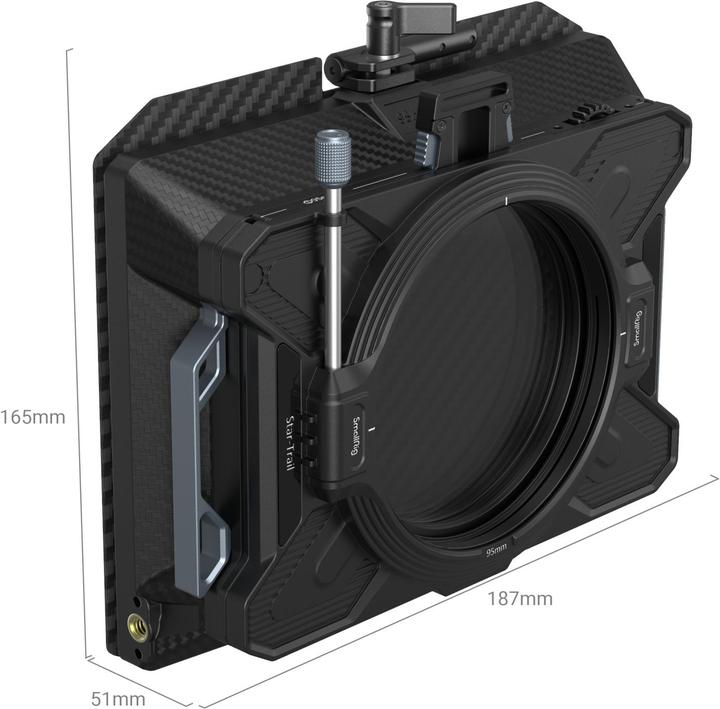 Immagine prodotto SmallRig Scatola opaca multifunzione leggera (ø95 mm) VND Kit (Tappetino Box)