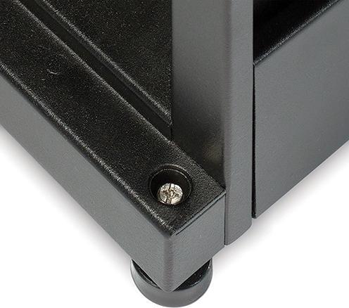 Produktbild APC NetShelter SX - Schrank - Schwarz - 48U - 48.3 cm (19") (48 HE, 19 Zoll Rack)