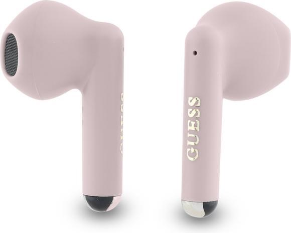 Image du produit Guess Oreillette Bluetooth GUTWSJ14ESGP TWS + station d'accueil rose/pink Imprimé Classic Logo (ANC, 26 h, Sans fil)