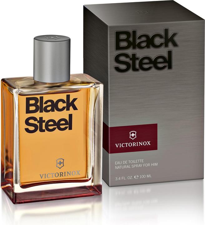 Actual product image Victorinox Black Steel (Eau de toilette, 100 ml)