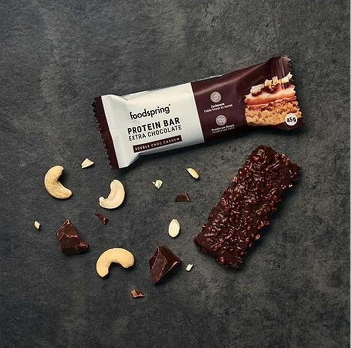 Image du produit Foodspring Protein Bar Extra Chocolate (Chocolat, 12 pcs, 380 g)