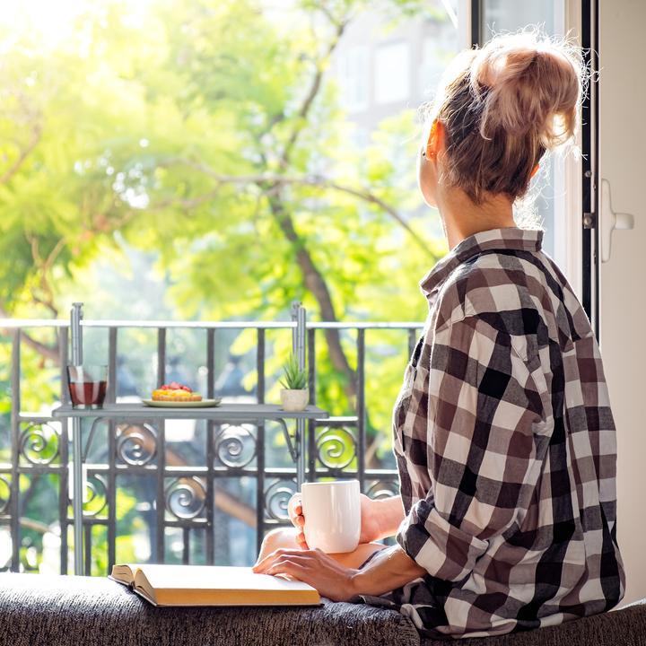 Actual product image Relaxdays Balcony hanging table (59.50 cm)
