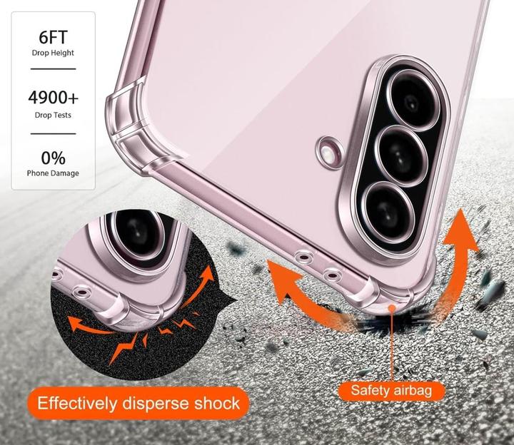 Image du produit Screenguard Crystal Soft Airbag Bumper Hülle (Samsung Galaxy A56)