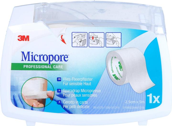 Actual product image Micropore Fixation plaster fleece (1 x)
