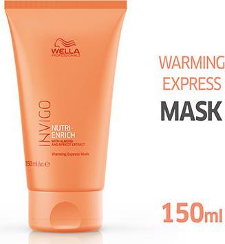 Image du produit Wella Invigo Nutri-Enrich - Masque express chauffant (150 ml)