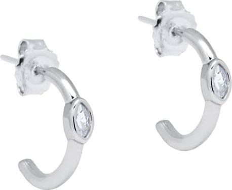 Candy Creolen Faia, 925 Sterling Silber (925er Sterlingsilber, 925 Sterling Silber)
