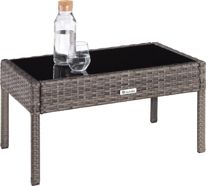 Immagine prodotto tectake Set di mobili da giardino in rattan Sparta 3+1