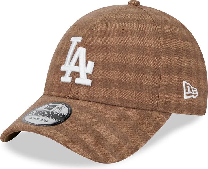 Actual product image New Era 9Forty Strapback Cap - Flannel Los Angeles Dodgers (One size)