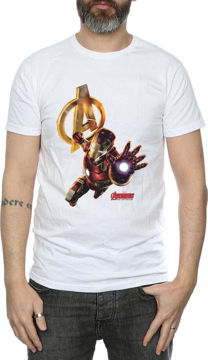 Immagine prodotto Maglietta con la posa di Iron Man (L)