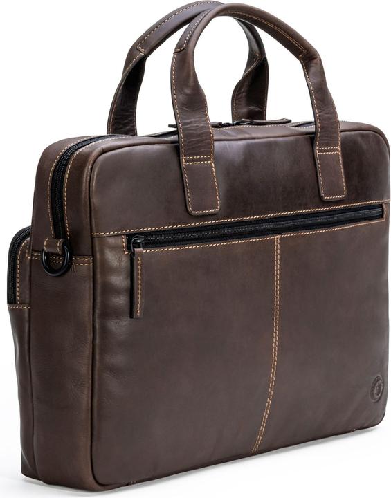 Image du produit Farmhood Porte-documents Nashville en cuir 39 cm pour ordinateur portable