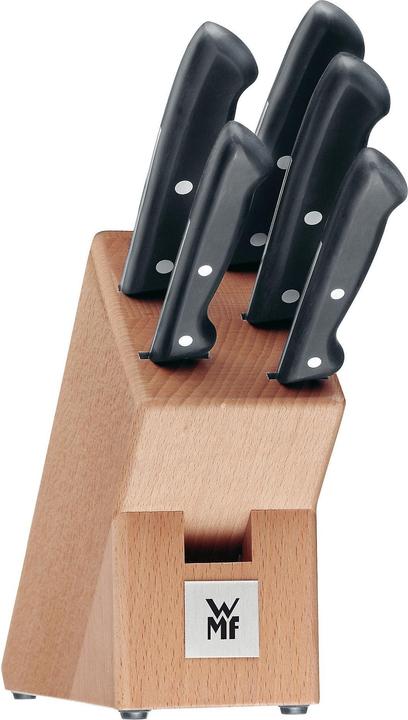 Produktbild WMF Messerset Messerblock mit 5 Messer 6tlg bestückt Classic Line Küchenmesser